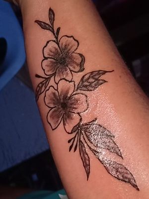 Tattoo flower