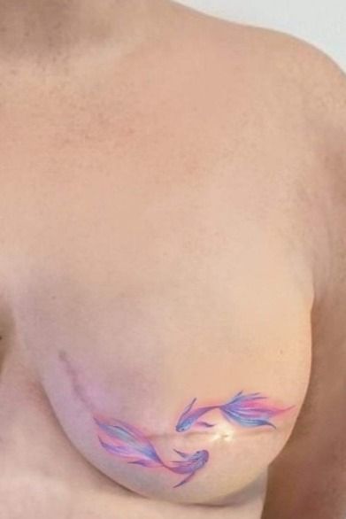 Breast cancer survivor #fineline #finelinetattoo #finelinetattoos  #fineliner #breastcancer #breastcancersurvivor #tattoo #tattoos #breast
