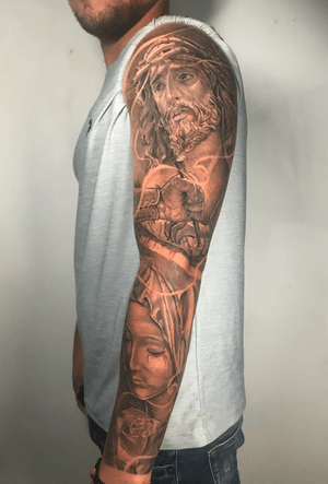 Outer sleeve done in about 3 sessions