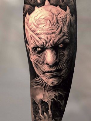 Night lord. Game of thrones in forearm.