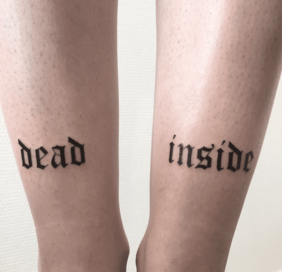 Discover more than 66 dead inside tattoo  thtantai2