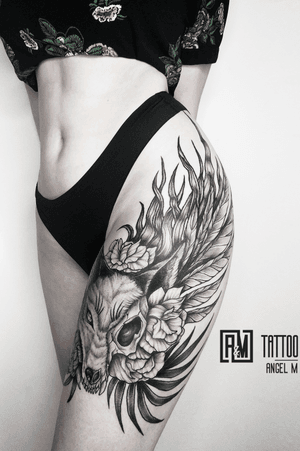 Tattoo by a&m tattoo