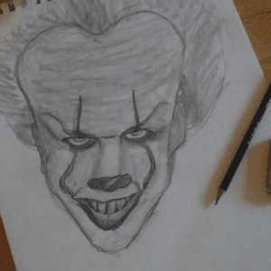 Pennywise the clown by Eddie barela
