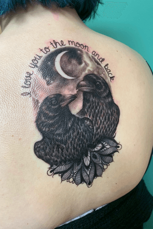 Oh the wonderful red, fresh, and porus tattoo picture. #floydva #underthesuntattoo #crow #crowtattoo #raven #raventattoo #bird #birdtattoo #blackandgrey #blackandgreytattoo #blackandgraytattoo #bng 
