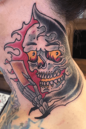 Reaper done at Old Century Tattoo