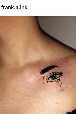 #tattoo #eye #tattooartist #tattoolove 👀 instagram: frank.a.ink