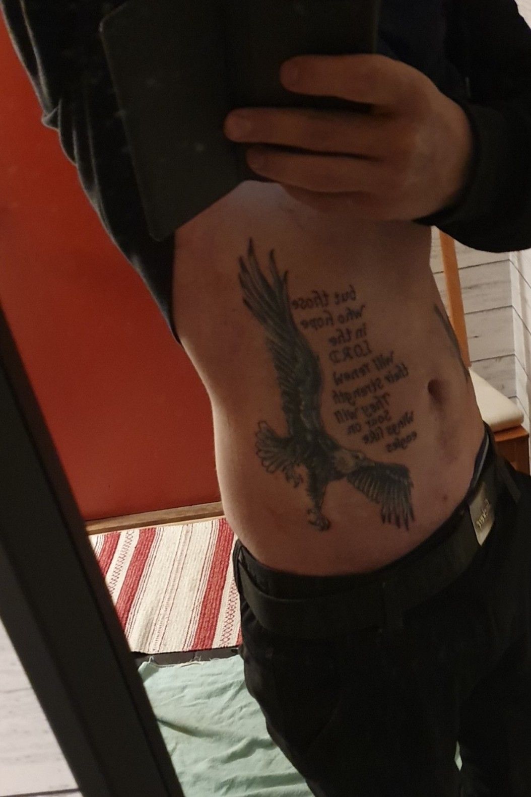 Eagle tattoo  Isaiah 4031  Eagle tattoo Tattoos Tattoos for guys