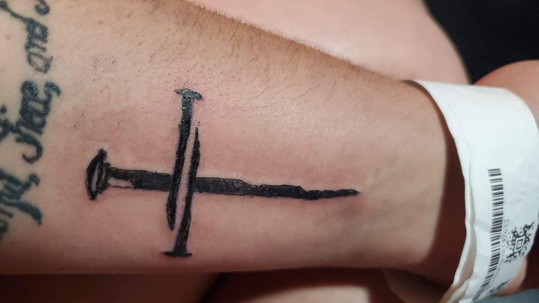 nail cross tattoo  Tony Squires  Flickr
