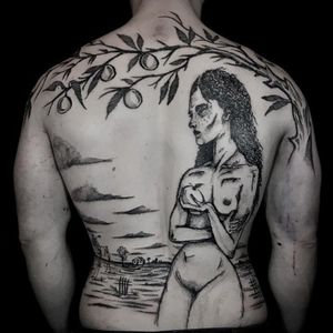 Tattoo by caroline vitelli private studio