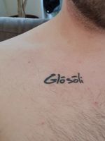 First tattoo done at Reykjavik Ink in Iceland. #ReykjavikInk #Iceland #SigurRos #Glosoli 