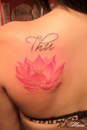 Pink Lotus w/last name 🤟🏼😉