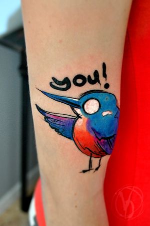 #tattoo #tatt #tattooed #victoriadenske #tattooart #tattooedukraine #kievtattoo #kyivtattoo #ink #inked #tattoodo #wctattoos #bodyart #watercolortattoo #colortattoo #tattoodo #beautiful #instatattoo #linework #inkedup #tattooartist #blacktattoo #sketchtattoo #polandtattoos #bird #birdtattoo #funnytattoo #cutetattoo #cute #you