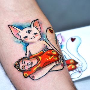  #tattoo #tatt #tattooed #victoriadenske #tattooart #tattooedukraine #kievtattoo #kyivtattoo #ink #inked #tattoodo #wctattoos #bodyart #watercolortattoo #colortattoo #tattoodo #beautiful #instatattoo #linework #inkedup #tattooartist #blacktattoo #sketchtattoo #graphictattoo #watercolortattoo #cat #buddha #zen #dzen #lotus