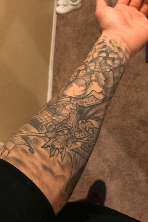 Just part of my sleeve, just trying to give any artist on here a better view of what to work with for my next project 