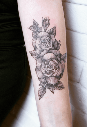 #rosetattoo #rose #sketchstyle #tattoo #tattoopoland