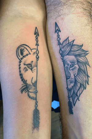 Tattoo uploaded by Jodie Sandoval • His and Hers matching tattoo