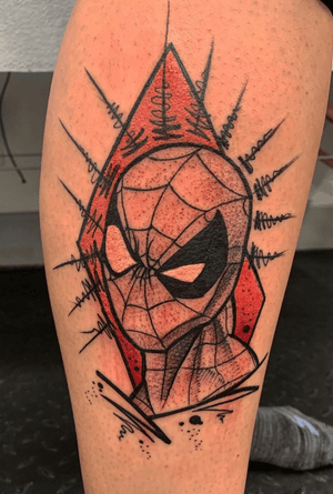 Picture of it right after it was done. I love Spider-Man! 