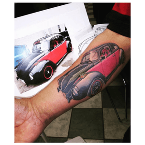 Car Tattoo Aufkleber VW Girl