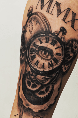 #clock #reloj #time #blackandwhite #eye #mechanical #tiempo #blancoynegro