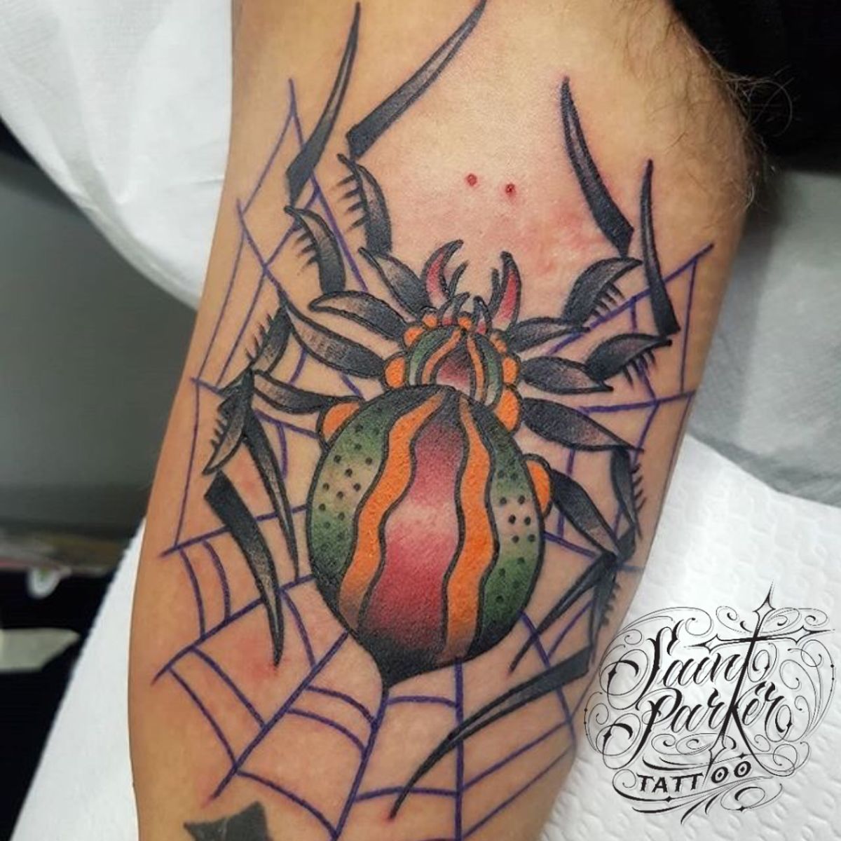 Tattoo uploaded by Saint Parker Tattoo Shop • Tattoodo