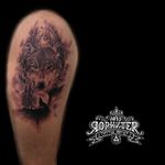 Wolf Tattoo #wolftattoo #wolf #wolfportrait #tatuagem #tattoodesign 