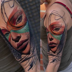 Color portrait by Pawel at High Fever Tattoo Oslo 