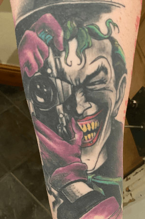 Part of my Joker sleeve