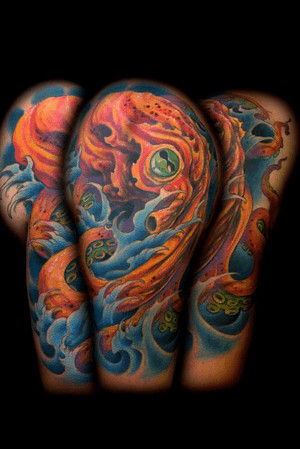 Octopus Tattoo full color
