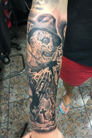 Tattoo by Sam's Barber Shop