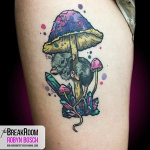 Mushroom rat by Robyn. 