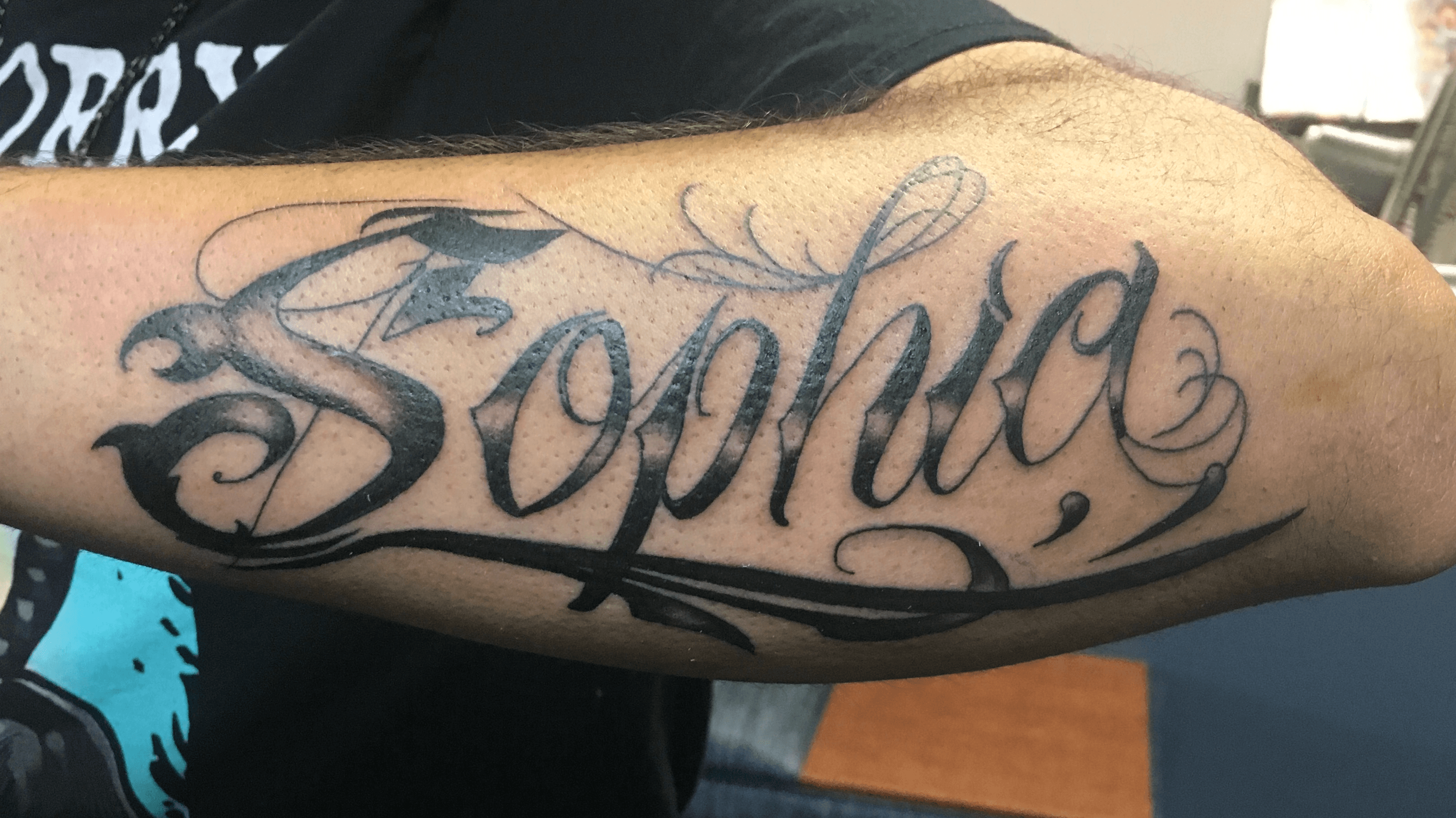 Sophia Name Tattoo Designs