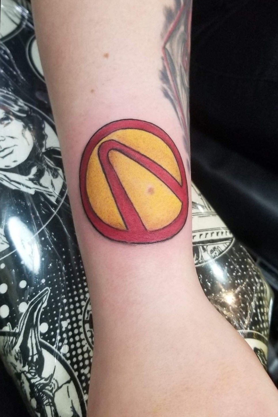 Casket on Instagram Matching borderlands tattoos for father and son