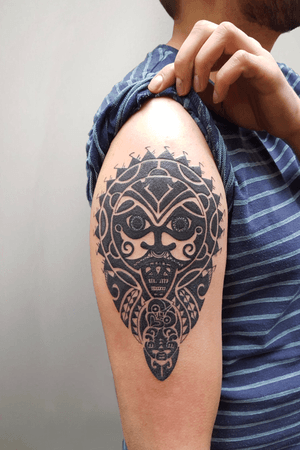 Maori tattoo, tribal tattoo 