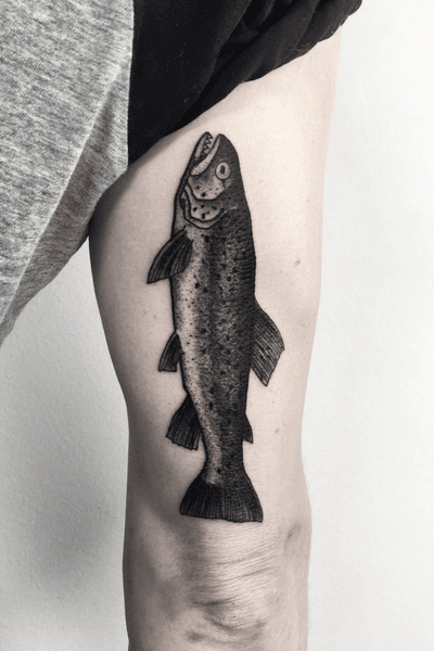 -FISH- Did this nice piece for the fisherman @marmenellen 🎣 ! Thanks again for the opportunity and trust on this nice project! 🐟 . . . For more tattoos you can find me . @motorinktattooshop in Amsterdam Or @thetattoogarden in The Hague . . . For more info send me a DM 📩 . . . . . #fisherman #fishtattoo #dotworktattoo #smalltattoos #blackworkerssubmission #darkartists #thedarkestwork #blackmasterink #artesobscurae #tattrx #onlythedarkest #blackworkershero #amsterdam🇳🇱 #thehague #art #motorink #thetattoogarden #blackmasterink 