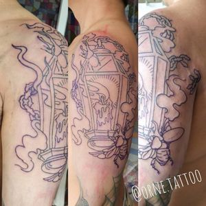 Lámpara hermitaño tattoo Vela 