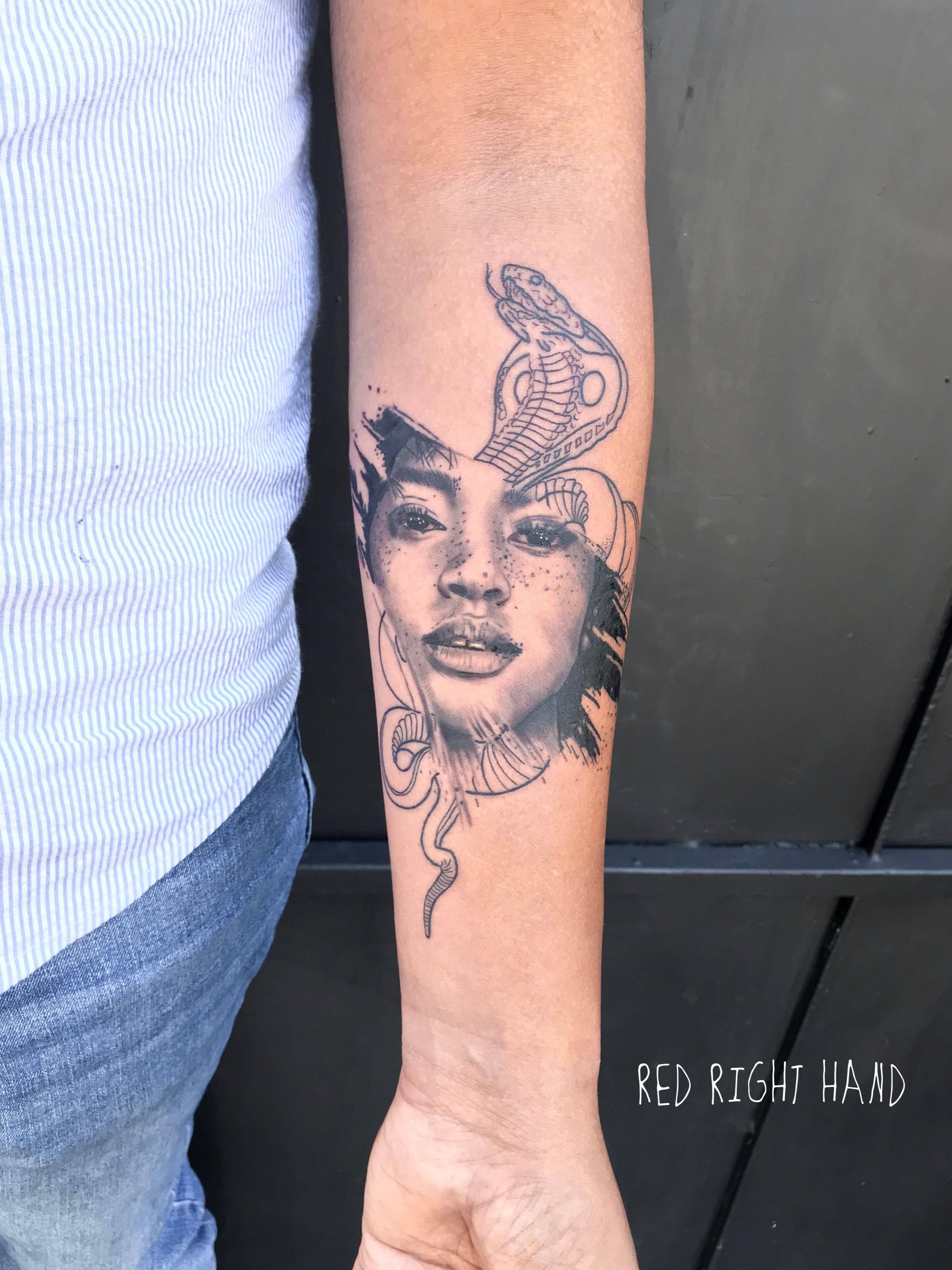 Tattoo uploaded by Red Right Hand Tattoos  Inspired by G Ghosts artwork   A cover up tattoo done at RED RIGHT HAND TATTOOS  Sri Lanka srilanka  colombo redrighthandtattoos  Tattoodo