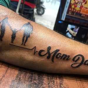 #mom #dad #tattoo