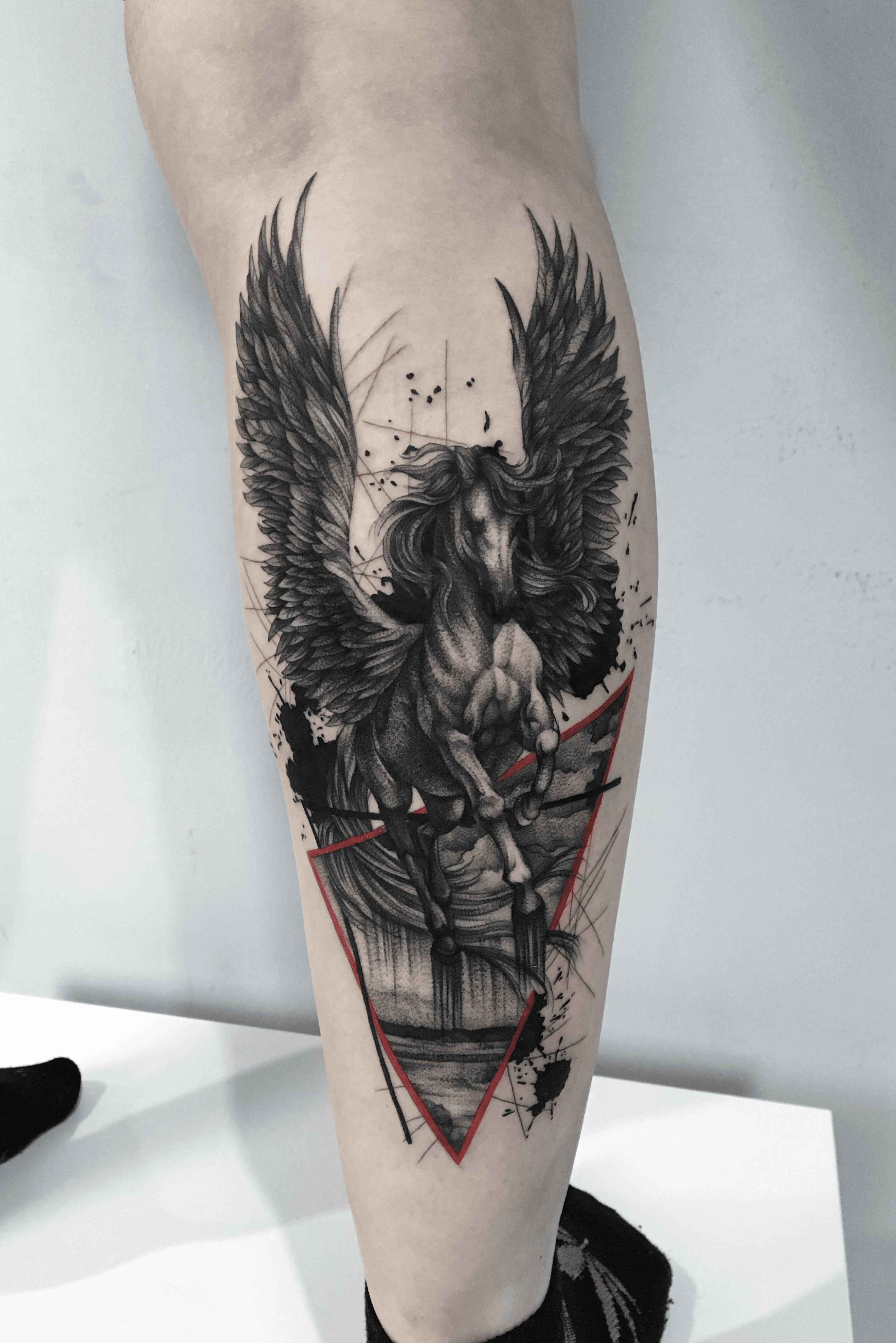 Reaper On Horse Tattoo Picture  Picture tattoos Horse tattoo Tattoos