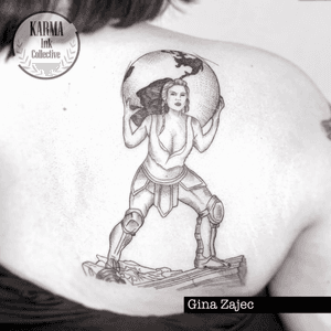 Tatuaje de mujer Atlas. Estamos en Clavería, CDMX. Envíanos mensaje y agenda tu cita 💌💀Send is a message and book your appointment. Mexico City 🇲🇽 #karmainkcollective #ginazajec #blackworktattoos #blacktattoo #blacktattoos #blacktattooing #blackworkers #tattooblackwork #tattoo #tattoos #tattooartist #tattoer #tattooing #tattoooftheday  #tattooartists  #tattoooftheday  #tattooartists #mujeratlastattoo #atlaswomantattoo #womantattoo #tatuajemujer 