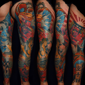 Legsleeve tattoo by @fishero - Freihand tattoo #sleeve #sleevetattoo #legsleeve #legsleevetattoo #fishero #fisherotattoo
