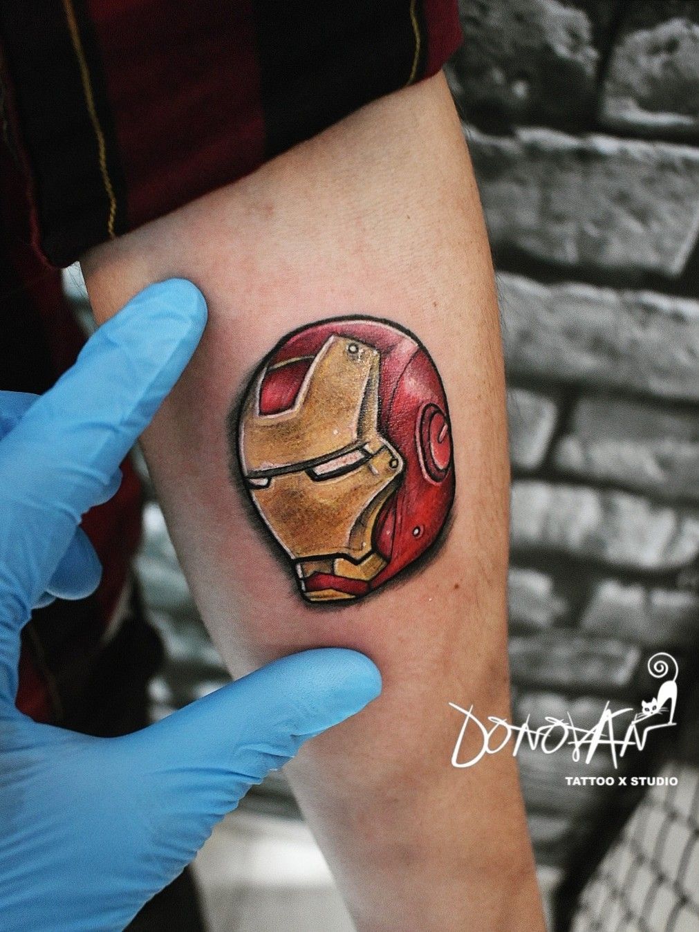 Iron Man Tattoo by Dean Lawton TattooNOW