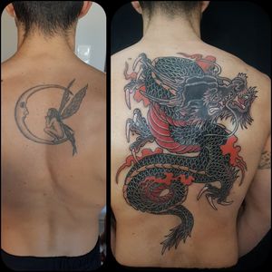 Cover up -Traditional Japanese Tattoo--Irezumi-