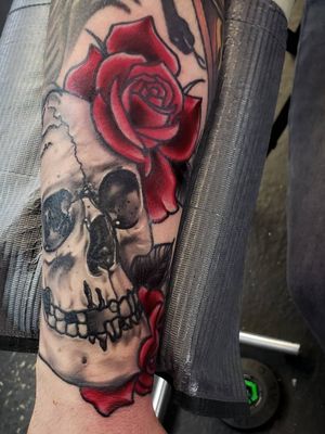 Tattoo by: Travis Broyles at Unknown Tattoo Co. In Everett Washington.