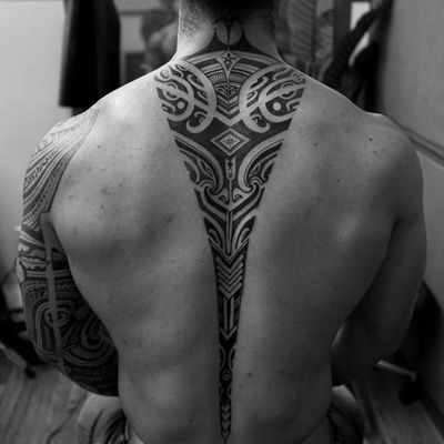 #polynesiantattoo #tribal