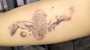 Creation of Adam - first tattoo