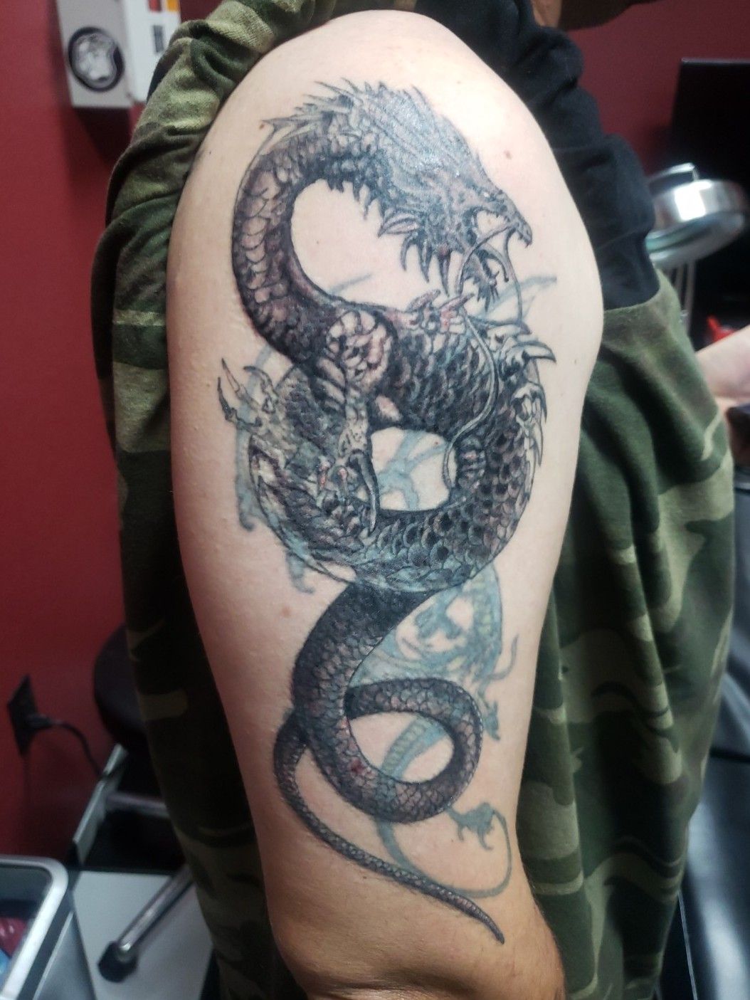 Enchanted Dragon Tattoo  Tucson AZ