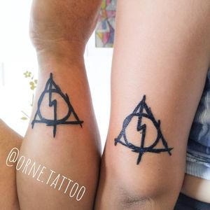 Harry Potter tattoo mom and daughter