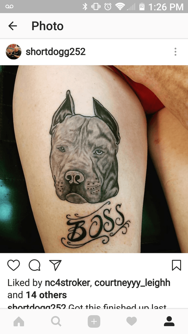 Tattoo from Adam “Short Dogg “ Kitchen 