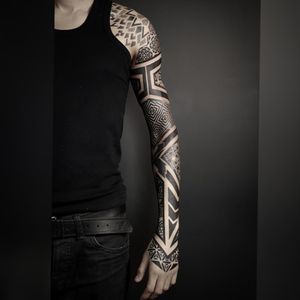 Tattoo uploaded by Tom Ten Tattoo • #geometry #geometric # ...
