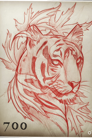 #maple #tiger #leaves #neo #traditional #Flash